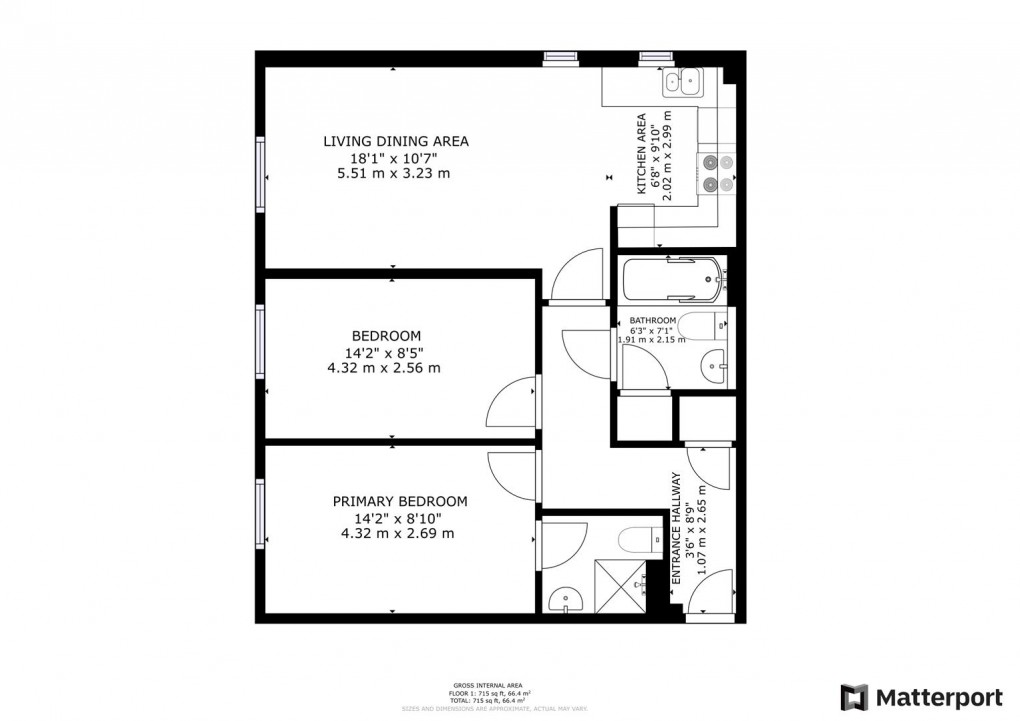 Floorplan for Welland Road, Hilton, Derby