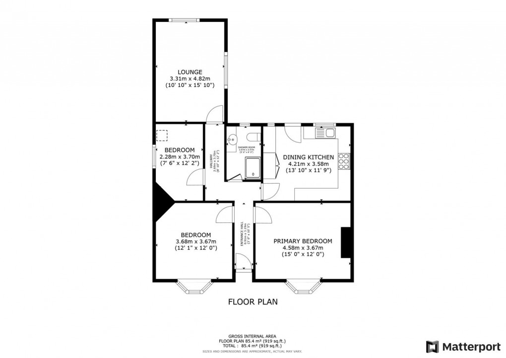 Floorplan for Brayfield Road, Littleover, Derby