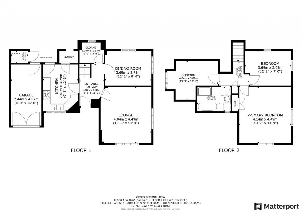 Floorplan for West Bank Avenue, Off Duffield Road, Derby