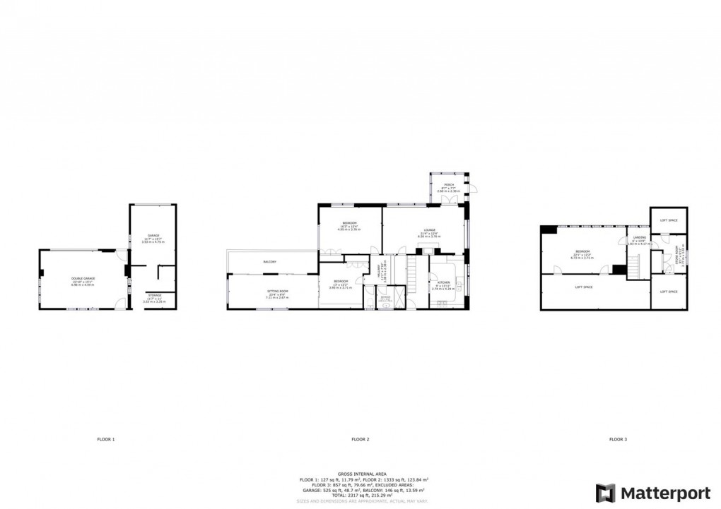 Floorplan for Queens Drive, Mount Pleasant, Belper