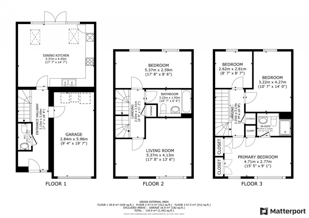 Floorplan for Somerset Close, Kingsway, Derby