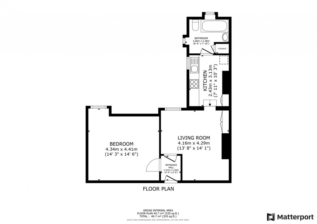 Floorplan for Station Road, Mickleover, Derby