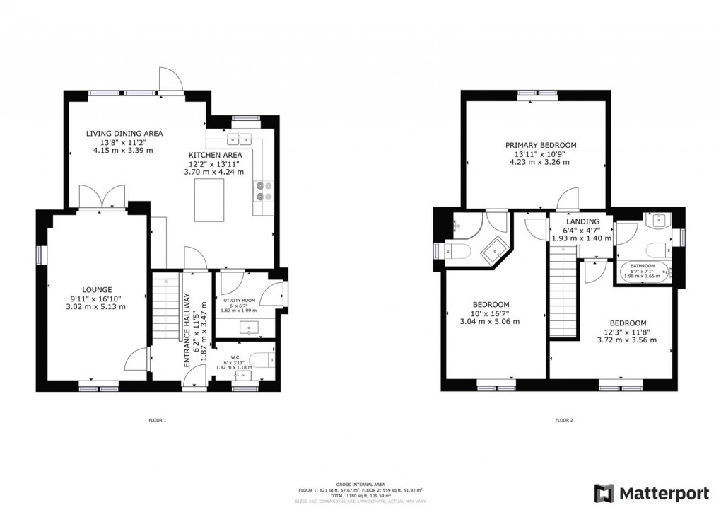 Floorplan for Wirksworth Road, Cowers Lane, Belper