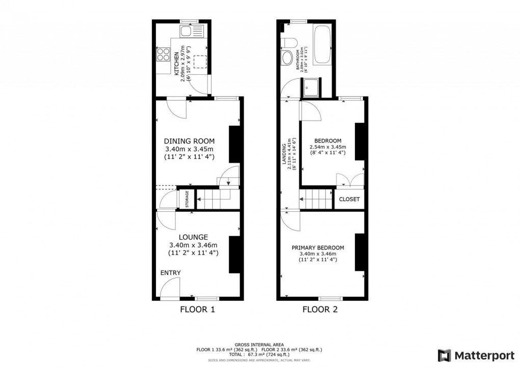 Floorplan for Wolfa Street, Derby