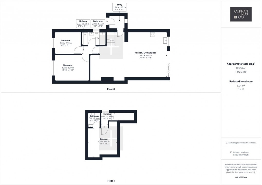 Floorplan for East Avenue, Mickleover, Derby