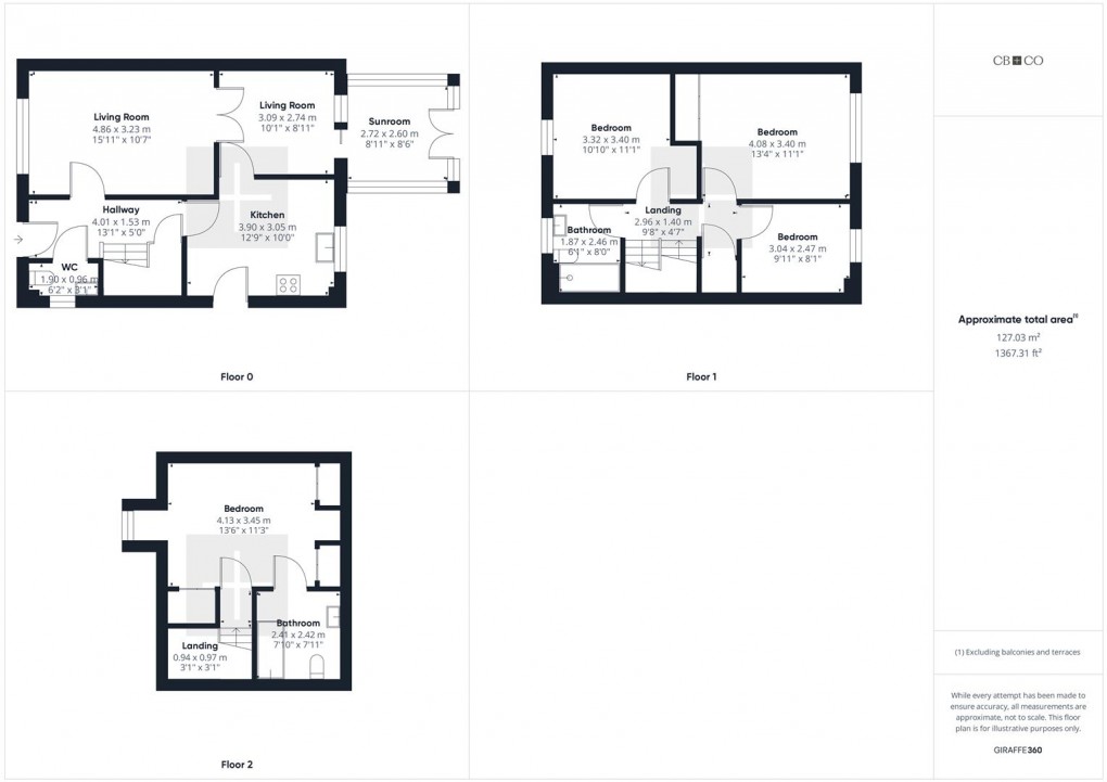 Floorplan for Wildhay Brook, Hilton, Derby