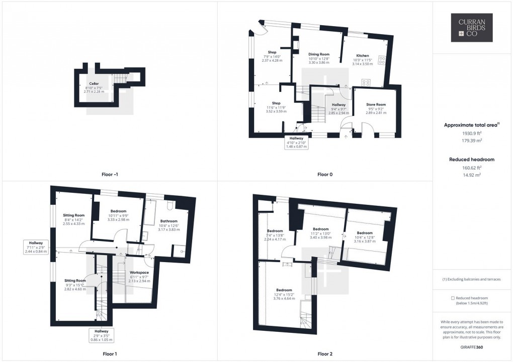 Floorplan for High Street, Melbourne, Derby