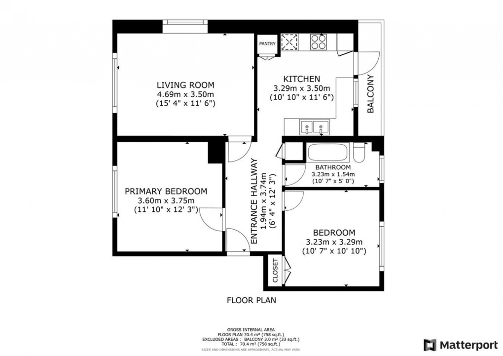 Floorplan for Leaper Street, Derby