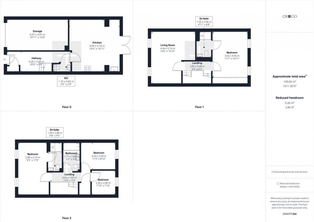 Floorplan for Abbey Wood Close, Mackworth, Derby