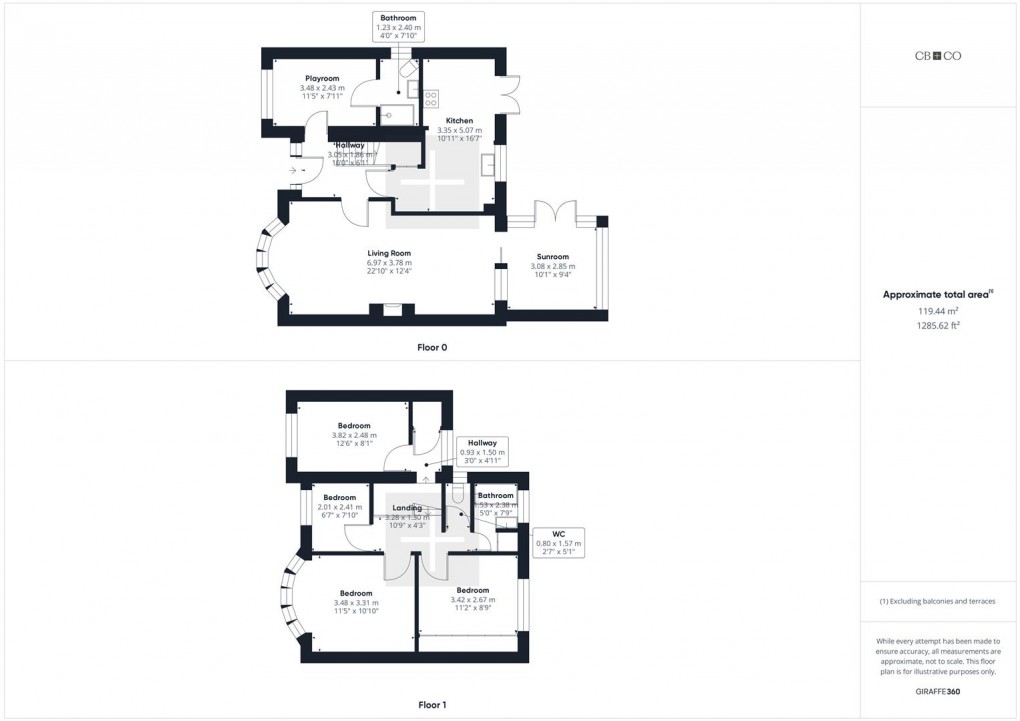 Floorplan for Edale Avenue, Mickleover, Derby