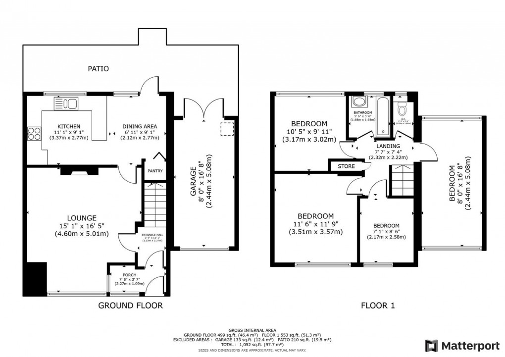 Floorplan for Maypole Lane, Littleover, Derby