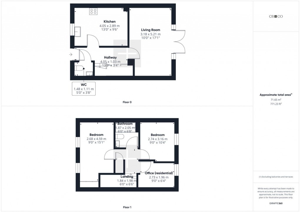 Floorplan for Richmond Park Road, Mackworth, Derby