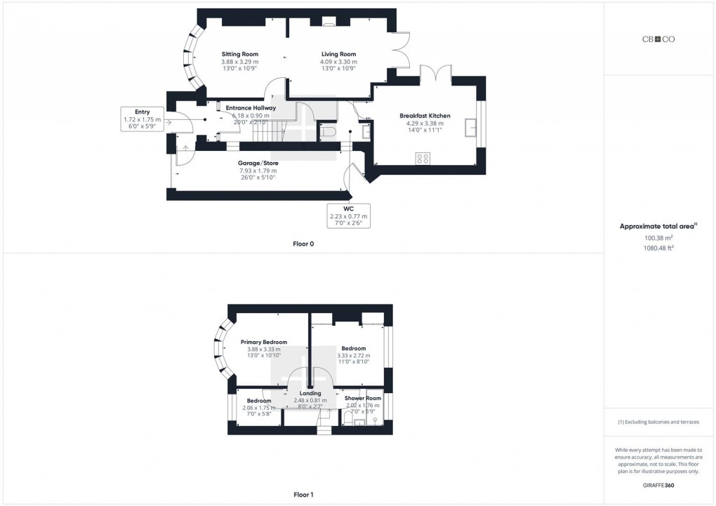 Floorplan for West Bank Road, Allestree, Derby