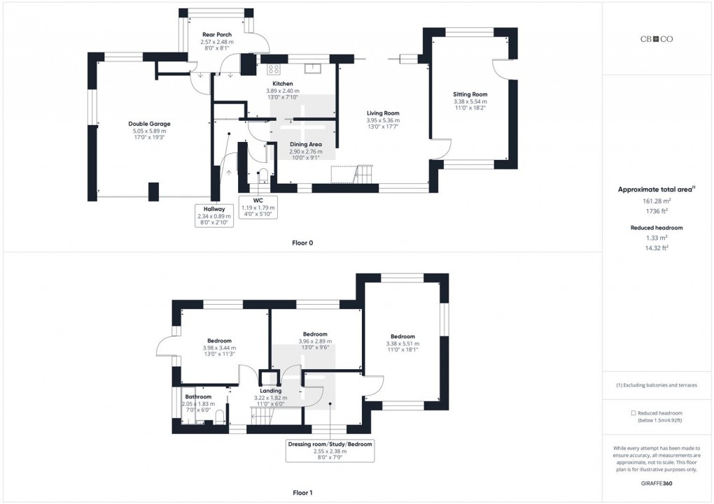 Floorplan for Oak Close, Allestree, Derby