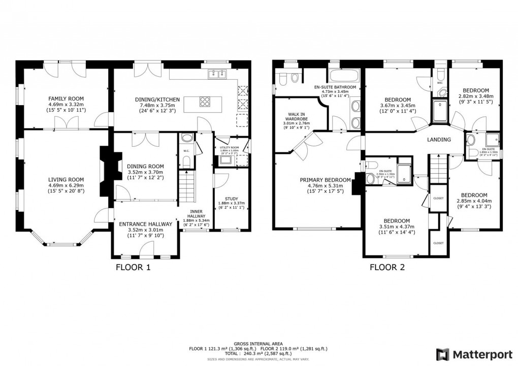 Floorplan for Whistlestop Close, Mickleover, Derby