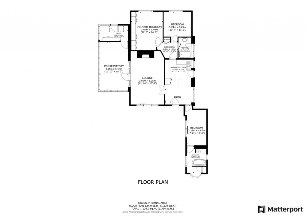 Floorplan for Rykneld Road, Littleover, Derby