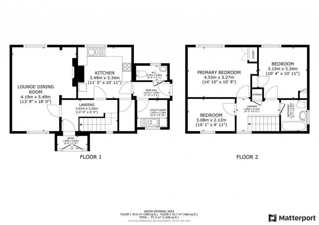 Floorplan for Shirley Road, Chaddesden, Derby