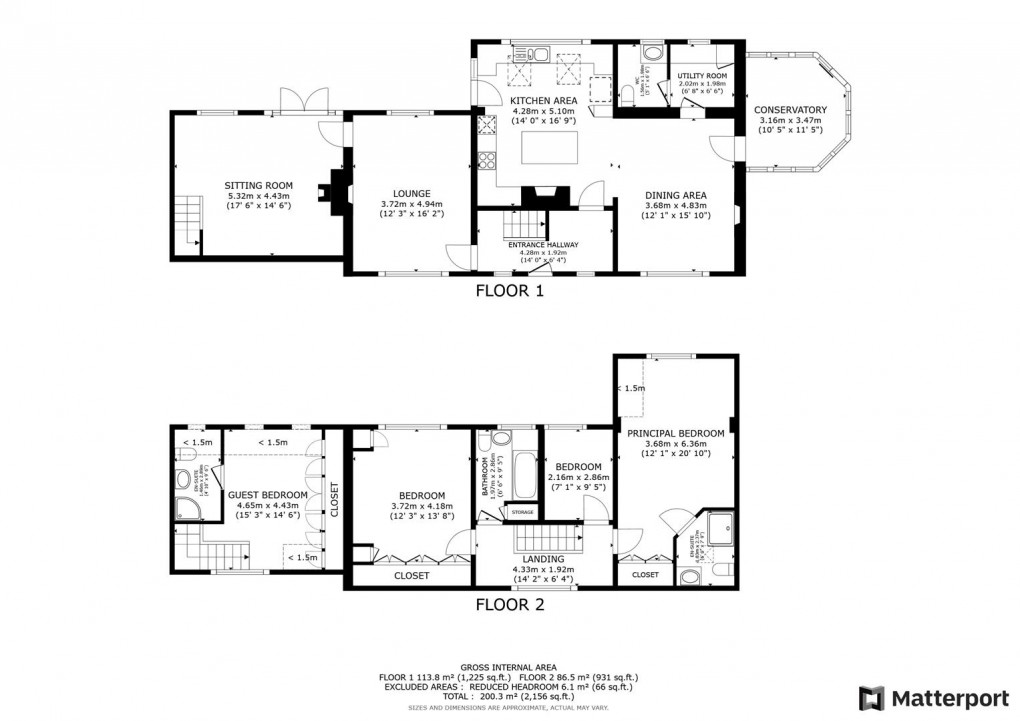 Floorplan for Ashbourne Road, Mackworth Village, Derby