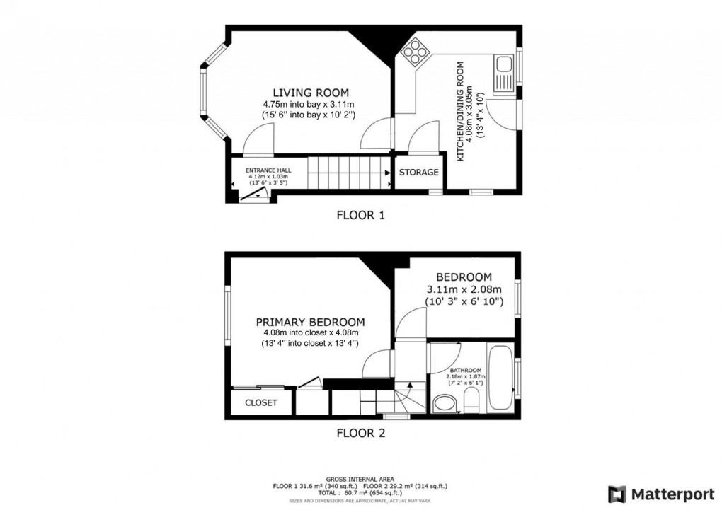 Floorplan for Stenson Road, Littleover, Derby