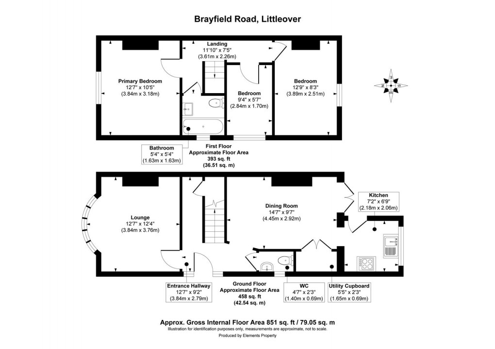 Floorplan for Brayfield Road, Littleover, Derby