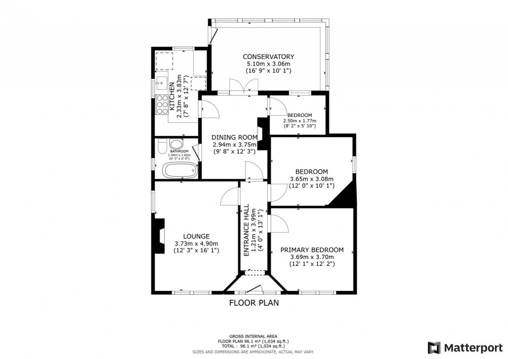 Floorplan for Brayfield Road, Littleover, Derby