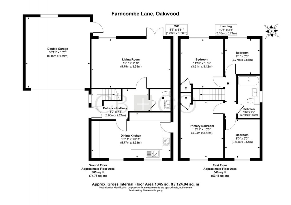 Floorplan for Farncombe Lane, Off Porters Lane, Oakwood, Derby